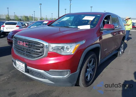 2017 GMC Acadia Sle-1 from USA, damaged, VIN 1GKKNKLAXHZ151255